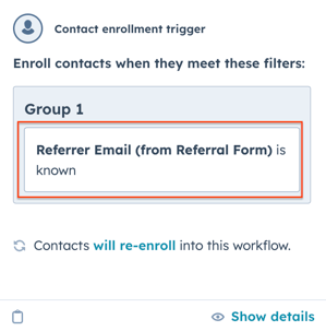 Workflow Enrollment Trigger