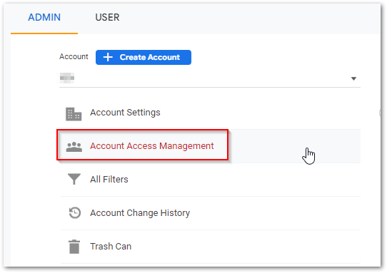 Click Account Access Management