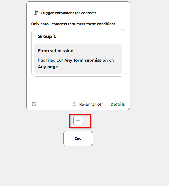 Add Action in Workflow