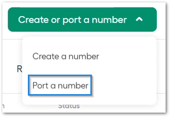 Port Existing Number to Aircall