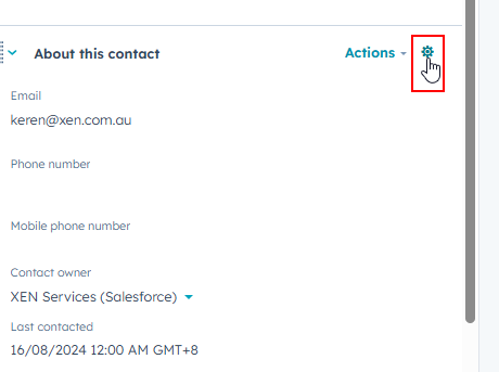 Property Settings Edit