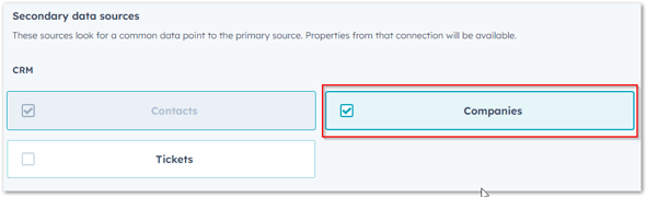 choose your secondary data source