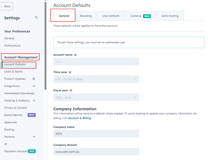 Set Up HubSpot Account