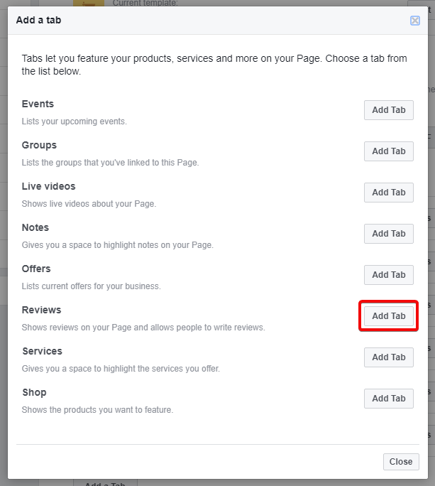 add-tab-next-to-reviews