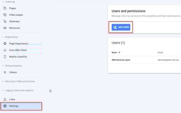 gsc-users-and-permissions