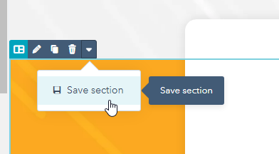 Save section